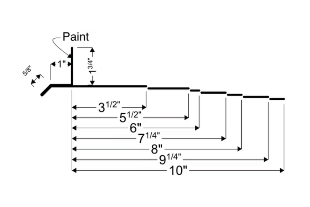 Header Trim trim detail for Corrugated metal panels