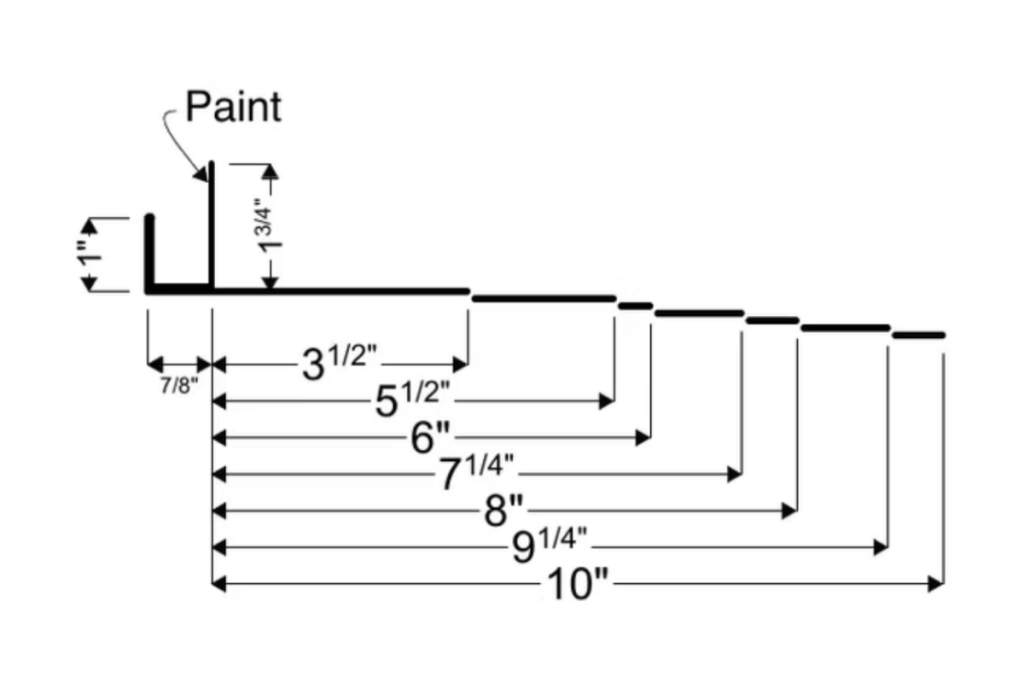 Post FJ Trim trim detail for Corrugated metal panels